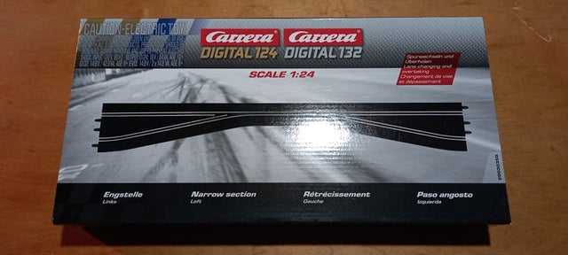 Carrera Digital 124/132/Evolution Virage 4/15° (12) —